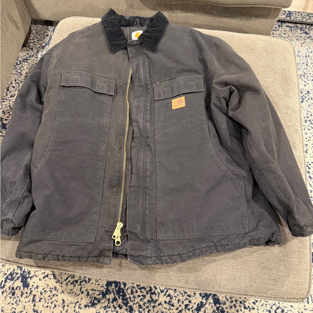 Carhartt-LOOSE FIT FIRM DUCK INSULATED TRADITIONAL COAT - 3 WARMEST RATING